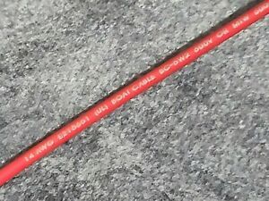 Atlas #14awg 19/27T Tinned Copper BC-5W2 Boat Cable PVC Hook-up Wire Red /100ft