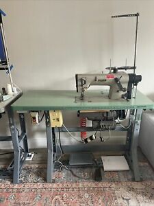 PFAFF 5487-814 Top Feed 1-Needle Chain Stitch Industrial Sewing Machine 