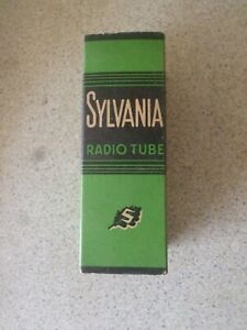 NIB-Sylvania Green Leaf type 6Q7GT tube NOS