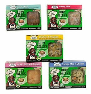Rudy Green’S Doggy Cuisine Home Cooking For Dogs Variety Pack Frozen Human Gr...