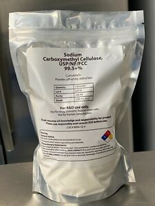Sodium Carboxymethyl Cellulose [CMC] 99.5% USP/NF/FCC Grade Powder (1lb)