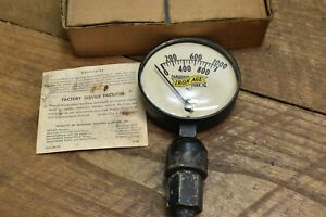L1164- A.B. Farquhar IRON AGE Steam Gauge Tractor Hit Miss Gas Engine YORK PA