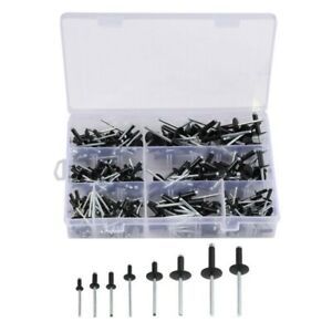 Blind Multi-Grip POP-Rivet Rivet Flanges 200Pcs Aluminum Assorted Reliable