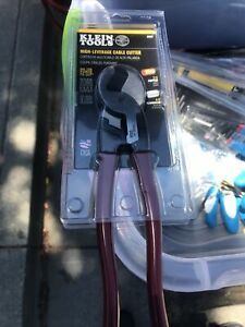 Klein Tools 63225 High Leverage Cable Cutter - NEW - Copper &amp; Aluminum