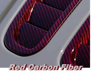 0.5*4m Water Transfer Print Film PVA Hydrographic Hydro Dip RED CARBON FIBER UA