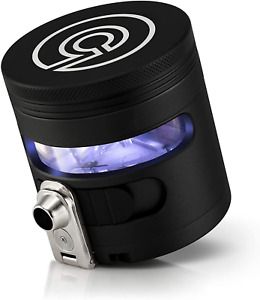 Tectonic9 Manual Herb Grinder W/ Automatic Electric Herbal Spice Dispenser Large