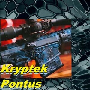 19x79&#034; Water Transfer Print Film blue Hydrographic Hydro DIP KRYPTEK PONTUS SAL