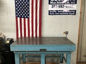 Challenge 30&#034; x 60&#034; X 6&#034; Steel layout Table, Surface Plate  w/Cover