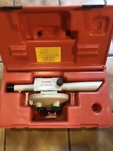David White sight level in original case. LP6-20