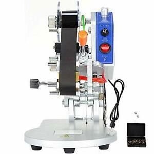 VEVOR Hot Stamp Printer 60W Manual Ribbon Code Printer 110V Thermal Date Codi...