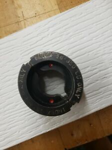 BURNDY U31RT U Crimping Die Red INDEX 18 Color Red 350 copper wire