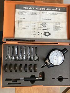 Mitutoyo 526-152 Dial Bore Gages for Small Holes 3.7-7.3mm / 0.001mm ORIGINAL