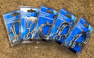 Curved peg hooks 1-1/2 “ 5 Packs Of 6 Peace’s Total Of 30 Heavy Duty Hooks