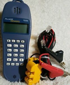 Fluke Networks TS25D Telephone Test Set With Leads