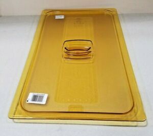 NEWELL RUBBERMAID FG234P00AMBER COVER-HOT FULL SIZE, AMBER 6/case