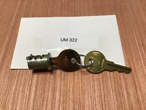 Herman Miller / Meridian Replacement Lock Core And Keys UM322