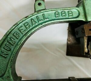 Numberall  Model 98  Manual Letter / Number Metal Stamping Machine Punch