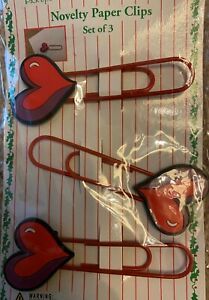 big heart paper clips