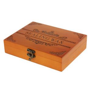 Storage Box for Sealing Wax Beads Seal Spoon Stamp Starter Gift Kit Set