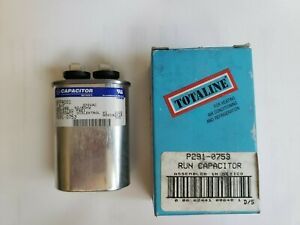 Capacitor 7.5uf X 370volts P291-0753 Oval Brand New from truck stock