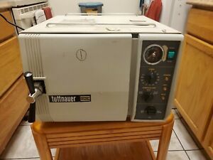 Tuttnauer 2340M Dental Medical Autoclave Sterilizer Instrument.  Parts only