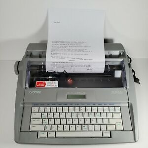 Brother SX-4000 Daisywheel Electronic LCD Digital Display Typewriter - Tested