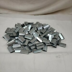 2.25in x 1.25in Steel Strapping Seals (LOT OF 116)