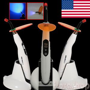 Dental LED Curing Light Lamp LED-B Wireless Cordless Composite Resin 1400mwFDA