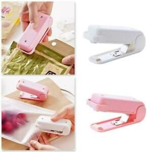 DIY Mini Heat Sealing Machine Home Plastic Portable Impulse Sealer Packing F2W4