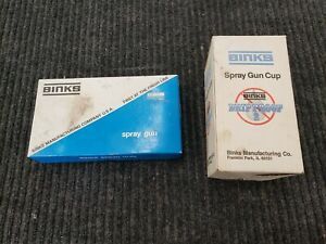 Binks Conventional Spray Gun, Model 2001, with cup, very good condition.