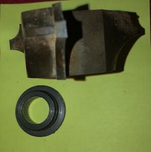 Bosch Shaper Cutter 87905, 1/4”-1/2” Qtr, Carbide Tip, 3/4’ Arbor w/1/2” Bushing