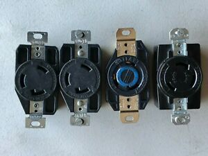 Twist Locking Receptacle Turn Outlet L6-30R 30A 250V (Lots of 4 )