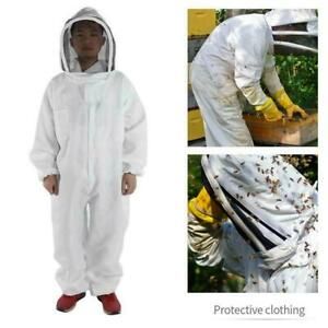 Beekeeping Protective Equipment Veil Bee Keeping FULL Cloth Suit Hat BODY Z5R2