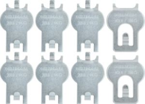 HIGH  MIGHTY 515314 Picture Hanger Value Pack, Easy Tool-Free Dry Wall Art Hang