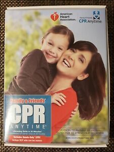 Learn CPR with Family and Friends CPR Anytime DVD Kit American Heart Association