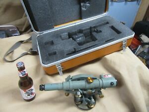 Keuffel &amp; Esser, K&amp;E 71-3015 Optical Level,Tilting,Micrometer,case~GD+K7.26,21