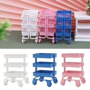 Hot Mini Hand Cart Fashion Storage Toy Phone Food Holder Gift For Kids Cute L0R2