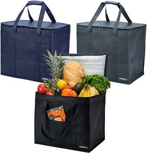 Large Insulated Bag Set: Insulated Bags For Food Transport Insulated Food