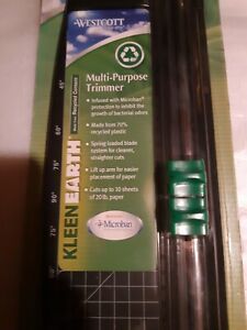 Westcott  Multi-Purpose Trimmer Paper Cutter Ruler 15399 new unopened