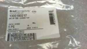 Brad Connectivity 1300180217 MC 3P Tee, 3 Wire Tap - New In Box