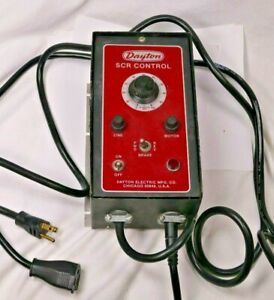DAYTON SCR motor controller. Variable DC output, fwd / rev  115v - Model 6X165C
