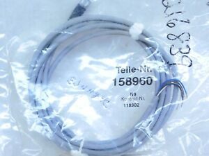 Festo Connecting Cable SIM-M8-4GD-2,5-PU P/N 158960 U013 (USA STOCK) FREE SHIP!