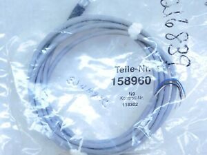 Festo Connecting Cable SIM-M8-4GD-2,5-PU P/N 158960 U013 (USA STOCK) FREE SHIP!