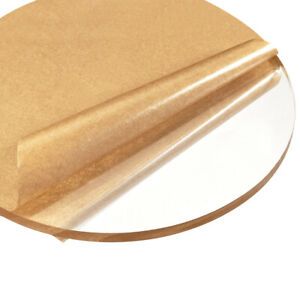 Acrylic Sheet Circle Round Disc,Clear,0.24 x 11.79inch