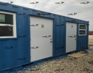 20 ft Split Container Office - Two 10 ft Offices