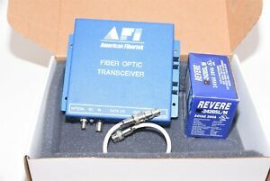 AFI American Fibertek MT-1600 Fiber Optic Transceiver Vido/Coaxitron Module