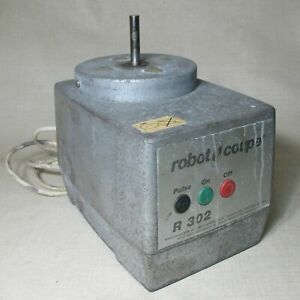 ROBOT COUPE R302 R-302 COMMERCIAL FOOD PROCESSOR NON-WORKING PROJECT AS IS