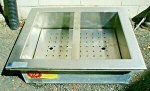 Delfield Stainless Steel Drop-In Ice Cooled Cold Pan Food Well NSF 8031