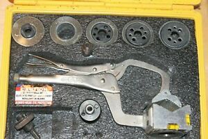 NFP Fp-200 Pilot Clamp Locking Hole Saw Guide With Case