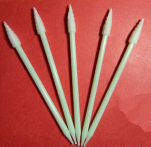 New 500pcs Industrial pointed sponge wiper  Thread sponge cotton swab